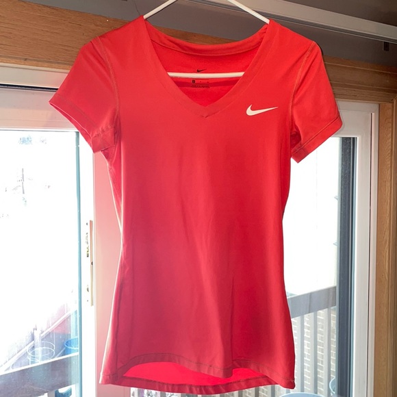Nike Tops - Red Nike dri-fit tee!